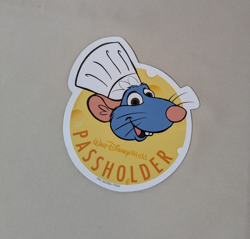 Walt Disney World Passholder Magnet REMY 2019 EPCOT Food & Wine Festival - Image 1