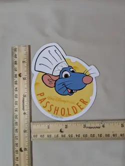 Walt Disney World Passholder Magnet REMY 2019 EPCOT Food & Wine Festival - Image 3