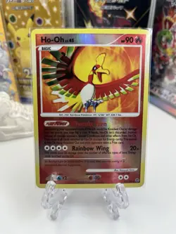 Pokemon Card - Ho-Oh - Secret Wonders 10/132 Reverse Holo Rare LP - Image 1
