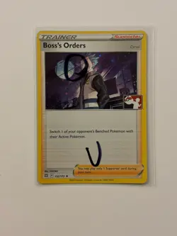 SWIRL Boss's Orders 132/172 Holo Pokemon Prize Pack Series 3 NM FAST SHIP U - Image 1