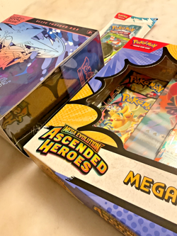 Pokemon Ascended Heroes Mega Feraligatr ex Box + Chaos Rising ETB - Image 4