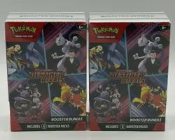 Pokemon TCG Destined Rivals Booster Bundle - Sealed Lot of 2 - Image 1