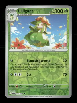 Lilligant 007/086 Black Bolt Reverse Holo NM/M Pokemon - Image 1