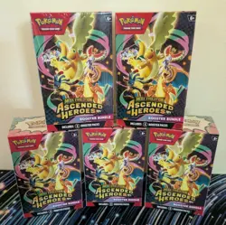 Pokemon TCG Ascended Heroes Booster Bundle - LOT OF 5 (FACTORY SEALED) - Image 1