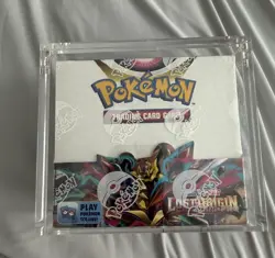 Pokemon Sword & Shield Lost Origin Booster Box With Acrylic Case - Image 1