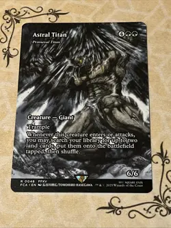 Astral Titan - Primeval Titan (Showcase) Final Fantasy: Through the Ages Regular - Image 1