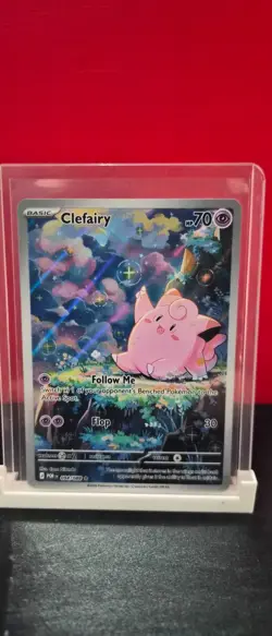 Pokemon TCG Clefairy 094/086 Illustration Rare IR Holo Perfect Order Card - Image 1
