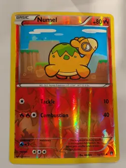 Numel 12/122 - XY BREAKPoint Pokemon Reverse Holo Foil Nice! - Image 1