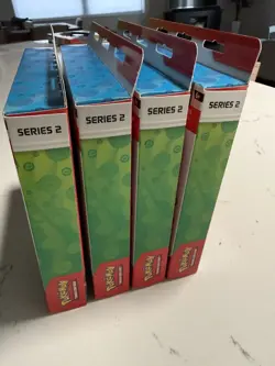 Pokemon TCG First Partner Illustration Collection Series 2 Sealed Box Lot of 4 - Image 5