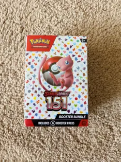 Pokemon TCG Scarlet and Violet 151 Booster Bundle - SEALED - Image 1
