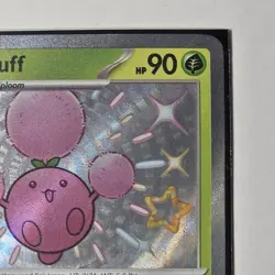 Pokemon TCG Jumpluff 098/091 Paldean Fates Shiny Rare Card NM Condition - Image 4