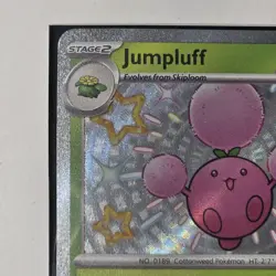 Pokemon TCG Jumpluff 098/091 Paldean Fates Shiny Rare Card NM Condition - Image 5
