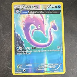 Gorebyss (Alpha) 52/160 XY Primal Clash English Common Regular Stage 1 HP90 2015 - Image 1