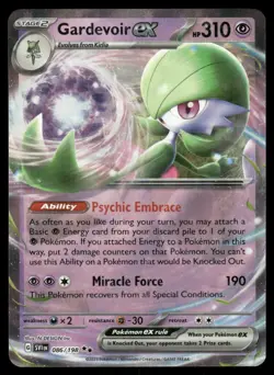 Pokemon Cards Gardevoir ex 086/198 Scarlet & Violet Double Rare NM - Image 1