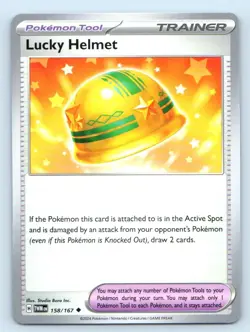 Lucky Helmet 158/167 Uncommon Twilight Masquerade Pokemon Near Mint - Image 1