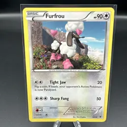Furfrou 33/39 Pokemon Card 2013 Kalos Starter Set LP - Image 1