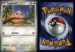 JIGGLYPUFF 076/094 Pokemon Card Phantasmal Flames Near Mint - Image 3