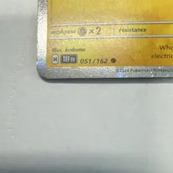 Pokemon TCG Pikachu 051/162 Temporal Forces Eng Holo Common 2024 HP 70 - Image 2