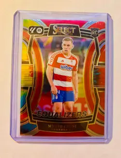 2023-24 Panini Select La Liga Myrto Uzuni RC Equalizers /49 #13 - Image 1