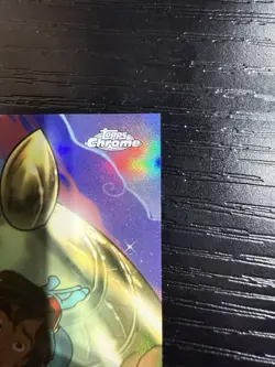 2026 Topps Disney Chrome Disney Reflections Genie and Aladdin Card R-1 SSP - Image 4