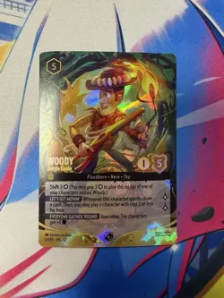 Lorcana Foil Woody - Jungle Guide Set Champs Top - 8 Promo Wilds Unknown 54/P3 - Image 1