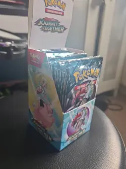 Pokemon TCG Journey Together Half Booster Display Box 18 Packs - Image 1