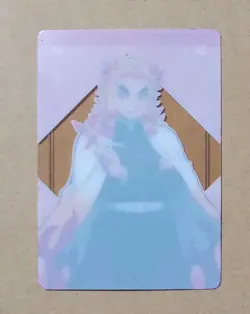 Demon Slayer Kimetsu no Yaiba In Namco 2 Layer Type Clear Card Kyojuro Rengoku - Image 2