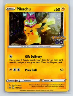 SWSH: Sword & Shield Promo Cards #SWSH234 Pikachu - Image 1