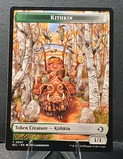 MTG #007/10 KITHKIN/TREASURE Double Sided Token Lorwyn Eclipsed card⚔NM/MT - Image 1