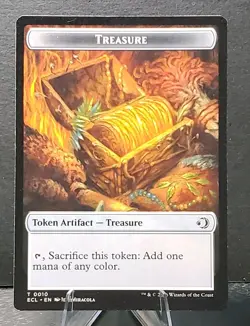 MTG #007/10 KITHKIN/TREASURE Double Sided Token Lorwyn Eclipsed card⚔NM/MT - Image 2