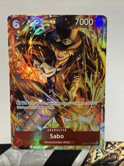 Sabo (Illustration Box Vol.5) OP05-007 One Piece Promotion Cards Foil - Image 1