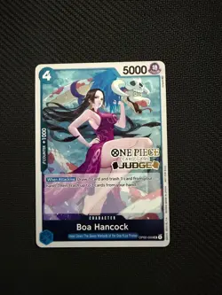Boa Hancock (Judge) OP02-059 Promo One Piece Promotion Cards One Piece Foil NM - Image 1