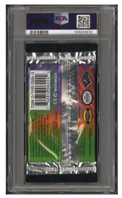 Pokemon Gym Challenge 1st Edition booster pack Blaine Art PSA 9 - Image 4