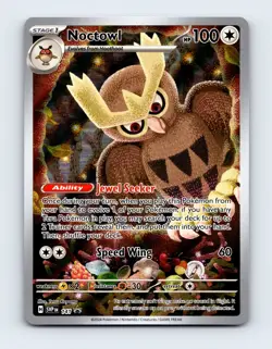 NM Noctowl SVP 141 Scarlet & Violet Promo Pokemon Card - Image 1