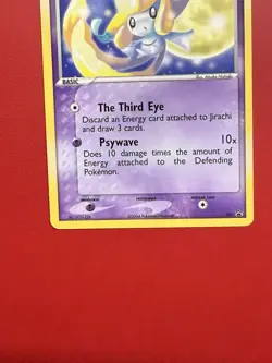 NM Pokemon Jirachi TCG Black Star Promos 21 Nintendo Regular Promo Card - Image 3