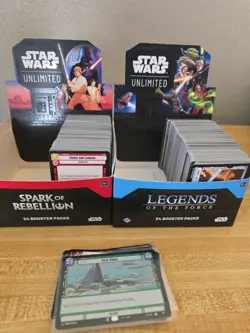 Star Wars Unlimited Lot Over 750 Cards, Hyperspace Foils, Non Foils And More - Image 1