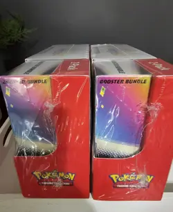 2x Pokemon Prismatic Evolutions Costco Elite Trainer Box + Booster Bundle Sealed - Image 4
