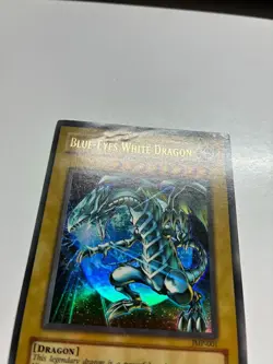 USA Seller Yugioh Blue-Eyes White Dragon Shonen Jump Promo Card JMP-001 MP/HP - Image 4