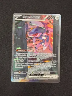 Genesect Ex 169/086 Sv: Pokemon Scarlet & Violet Black Bolt Holo - Well Kept! - Image 1