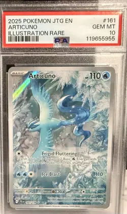pokemon journey together articuno 161/159 psa 10 - Image 1