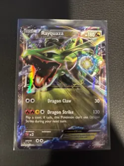 Pokemon TCG Rayquaza EX XY73 XY Black Star Promo - Image 1