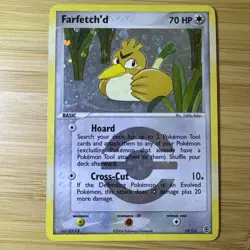 Farfetch'd 23/112 Rare FireRed & LeafGreen Pokemon Reverse Holo Moderate Play - Image 1