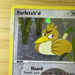 Farfetch'd 23/112 Rare FireRed & LeafGreen Pokemon Reverse Holo Moderate Play - Image 2