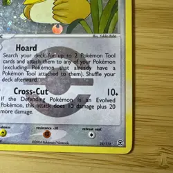 Farfetch'd 23/112 Rare FireRed & LeafGreen Pokemon Reverse Holo Moderate Play - Image 4