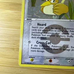 Farfetch'd 23/112 Rare FireRed & LeafGreen Pokemon Reverse Holo Moderate Play - Image 5