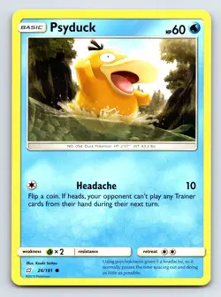 Psyduck 26/181 Common Team Up Pokemon Lightly Played - Image 1