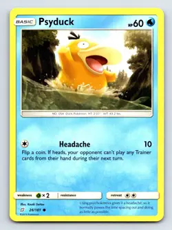 Psyduck 26/181 Common Team Up Pokemon Lightly Played - Image 1