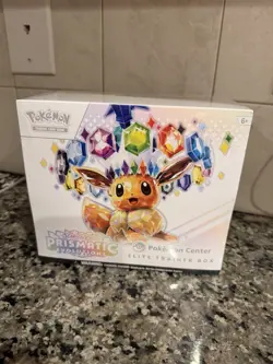 Pokemon TCG Prismatic Evolutions Pokemon Center Elite Trainer Box New Sealed ETB - Image 1
