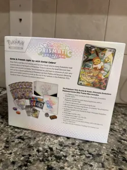 Pokemon TCG Prismatic Evolutions Pokemon Center Elite Trainer Box New Sealed ETB - Image 4