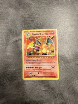 Charizard 11/108 Heavy Holo Bleed Misprint Error Pokemon XY Evolutions - Image 1